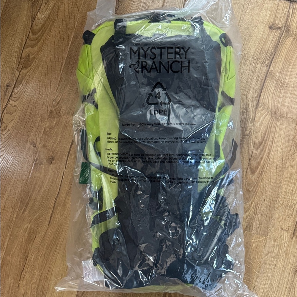 Mystery Ranch Scree 33 men’s large limeade backpack brand new - Picture 4 of 4